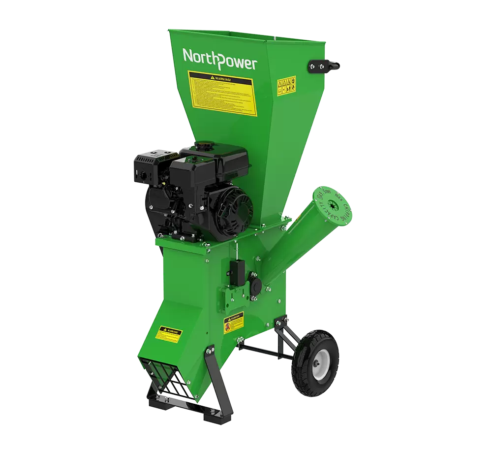 Chipper shredder POWERFUL 6HP ENGINE