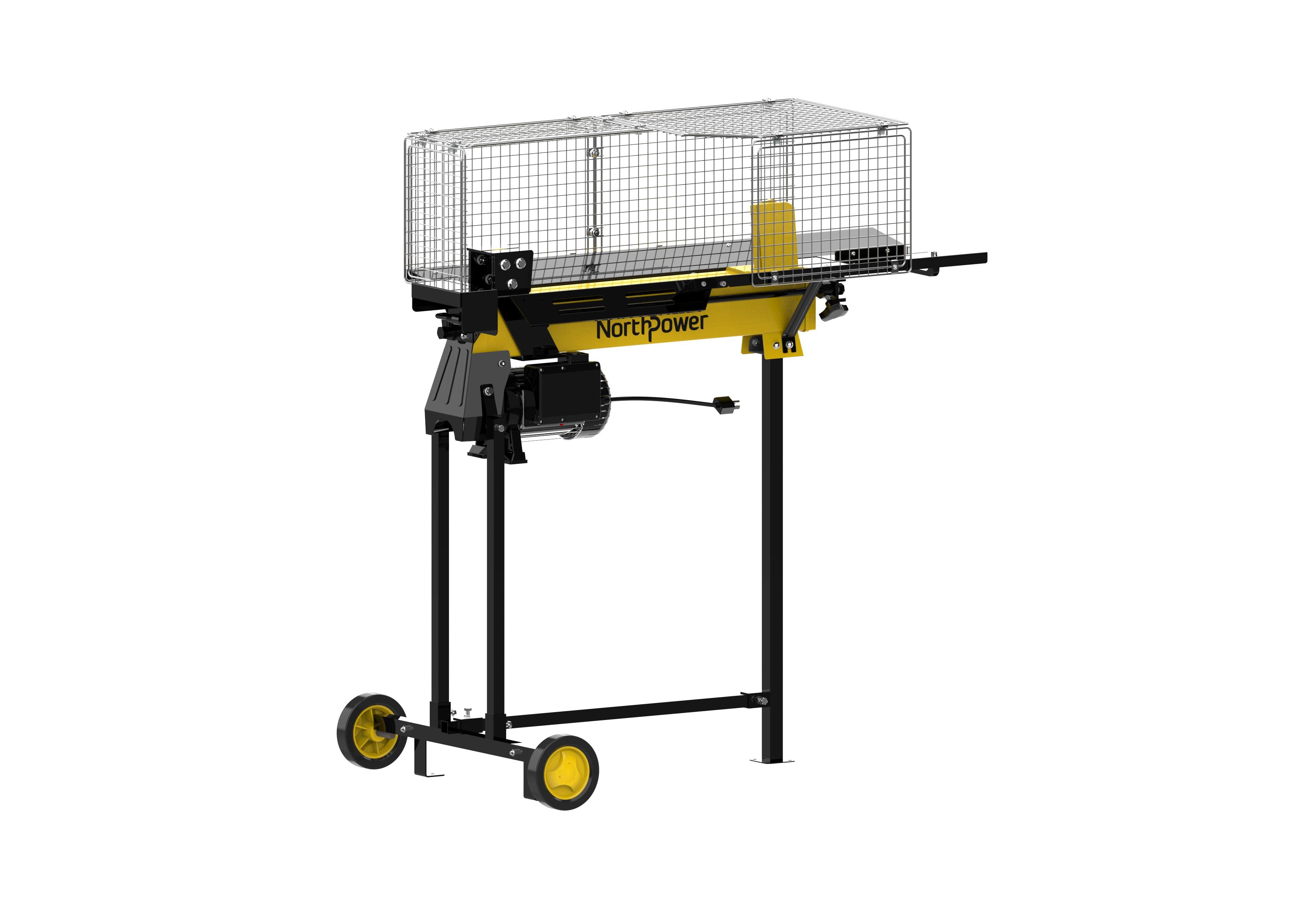 Electric Wood Log Splitter 6 Ton Capacity
