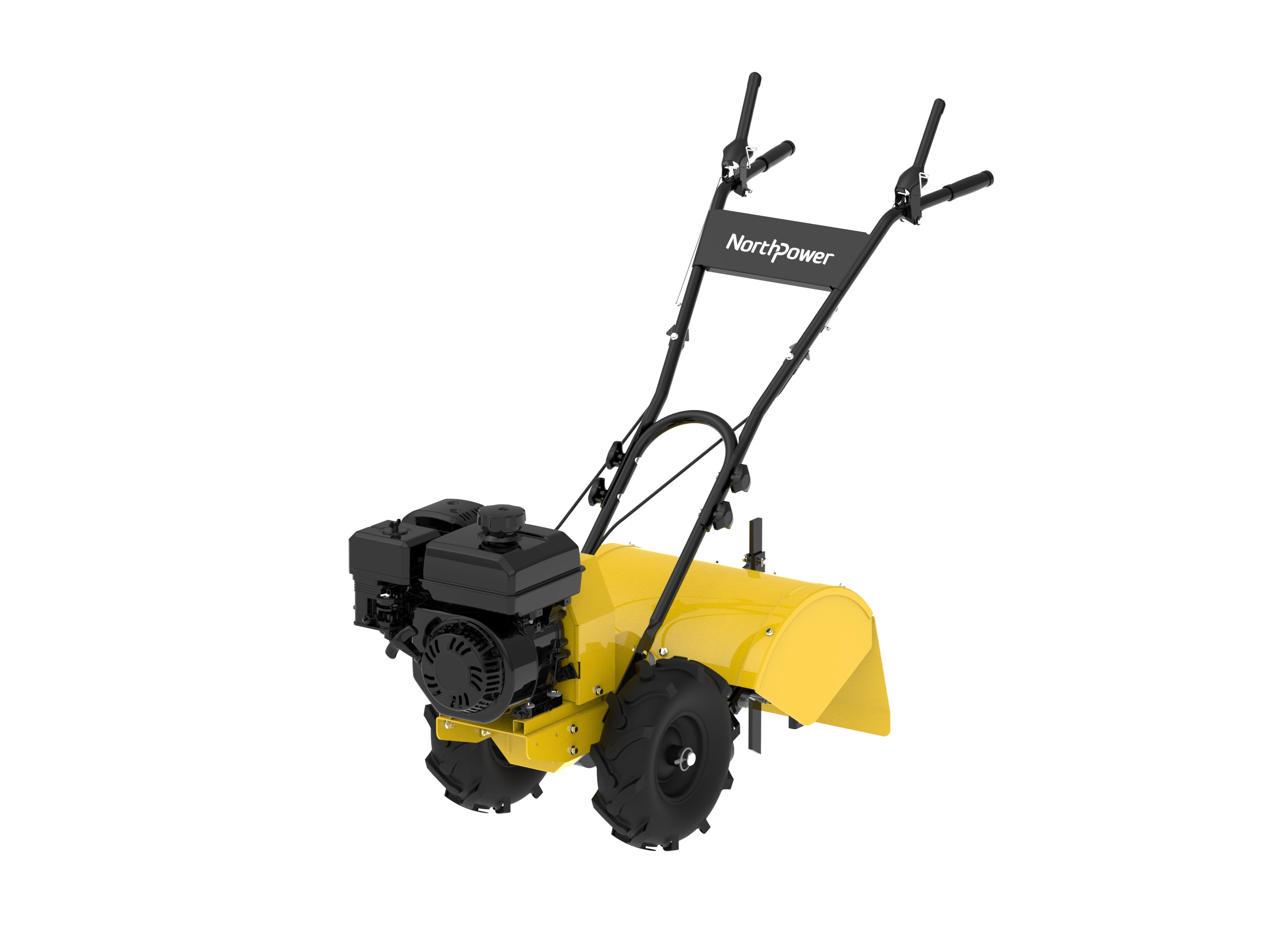 212cc 4-cycle engine Tiller with Rear Tine, forward/reverse clutch